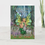 Great Granddaughter Birthday Card - Angelica Fanta カード<br><div class="desc">Great Granddaughter Birthday Card - Angelica Fantasy Woodland Fairy</div>