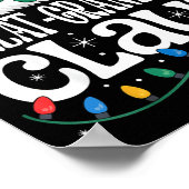 Great-grandma Claus Funny Xmas Christmas Grandma H ポスター (角)