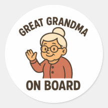 Great Grandma On Board