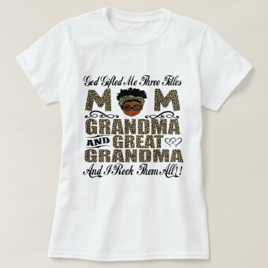 Great Grandma Shirt Tシャツ (デザイン正面)