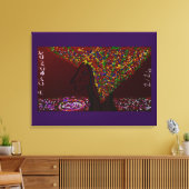 Great-Grandmother Tree キャンバスプリント (インサイチュ (リビング))