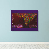 Great-Grandmother Tree キャンバスプリント (インサイチュ (ウッドフロア))