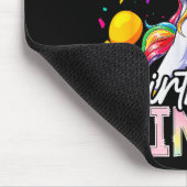 Great Grandpa Of The Birthday Princess Dabbing Uni マウスパッド (コーナー)