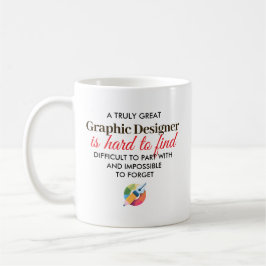 Great Graphic Designer Personalized Name Gift コーヒーマグカップ