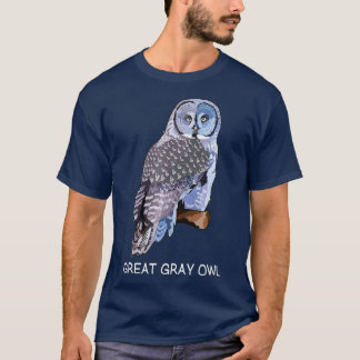 Great Gray Owl Bird Lover Tシャツ