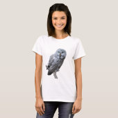 Great Gray Owl Tシャツ (正面フル)