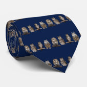 Great Grey Owl ネクタイ (ロール)