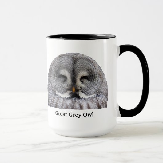 Great Grey Owl マグカップ (右)