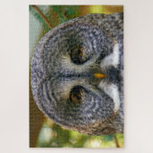 Great Grey Owl Face Difficult 1,000 Pieces ジグソーパズル (縦)