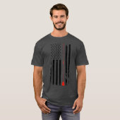 Great Hamerican  Ham Radio Premium Tシャツ (正面フル)