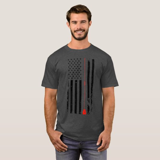 Great Hamerican  Ham Radio Premium Tシャツ (正面フル)