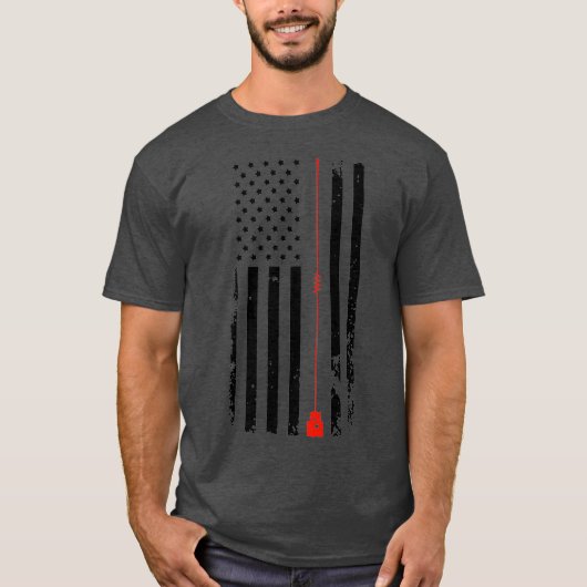 Great Hamerican  Ham Radio Premium Tシャツ (正面)