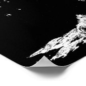 Great Horned Owl ポスター (角)