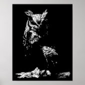 Great Horned Owl ポスター (正面)