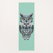 Great Horned Owl ヨガマット (正面)