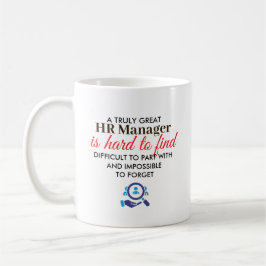Great HR Manager Personalized Name Gift コーヒーマグカップ