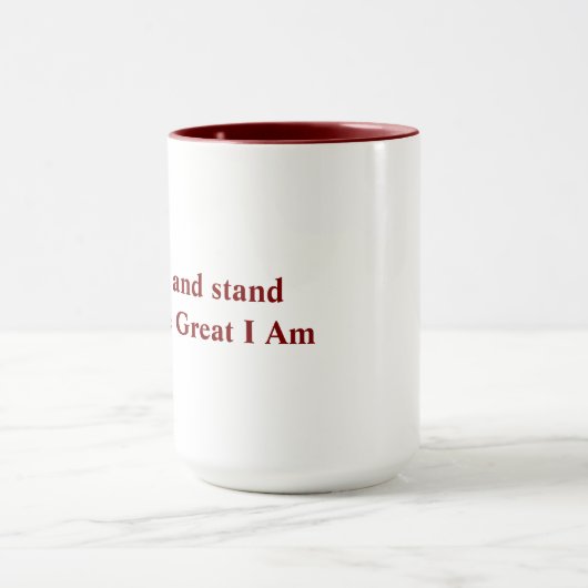 Great I Am マグカップ (中央)