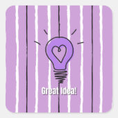 Great Idea! スクエアシール (正面)