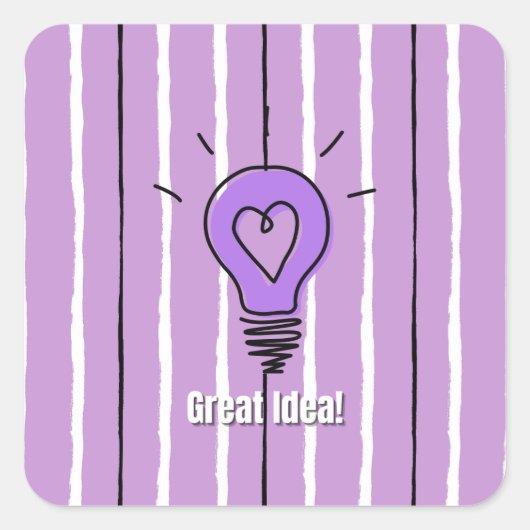 Great Idea! スクエアシール (正面)