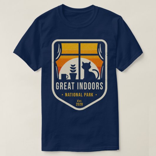 Great Indoors National Park  Tシャツ (デザイン正面)