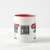 Great job club employee appreciation recognition マグカップ (中央)