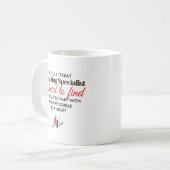 Great Marketing Specialist Personalized Name Gift コーヒーマグカップ (正面左)