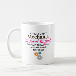 Great Mechanic Personalized Name Gift コーヒーマグカップ