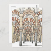 Great Mosque of Cordoba Spain Travel ポストカード (正面/裏面)