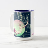 GREAT MOTHER MARCH "Born to Fly" Mug ツートーンマグカップ (正面左)