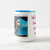 GREAT MOTHER MARCH Mermaid Mug ツートーンマグカップ (中央)