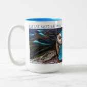 GREAT MOTHER MARCH Mermaid Mug ツートーンマグカップ (左)
