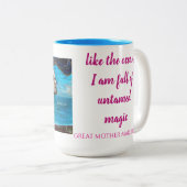 GREAT MOTHER MARCH Mermaid Mug ツートーンマグカップ (正面右)
