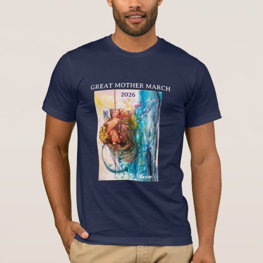 GREAT MOTHER MARCH Rebirth  T-Shirt Tシャツ (正面)