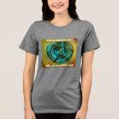 GREAT MOTHER MARCH "Unstoppable" T-Shirt Tri-Blend トライブレンドＴシャツ (正面)