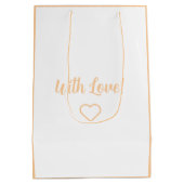 Great Mothers Day ミディアムペーパーバッグ (裏面)