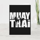 Great Muay Thai Design Mma Fighter Training Kickbo カード (正面)