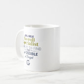 Great Payroll Specialist Personalized Name Gift コーヒーマグカップ (正面左)