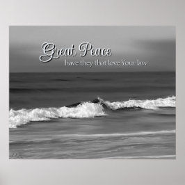 Great Peace That Love Your Law Oceanside ポスター
