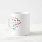 Great Pharmacist Personalized Name Gift コーヒーマグカップ (正面左)