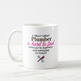 Great Plumber Personalized Name Gift コーヒーマグカップ