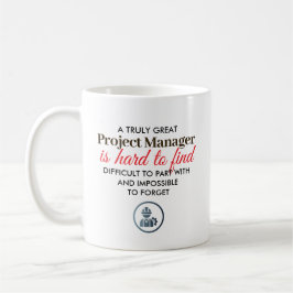 Great Project Manager Personalized Name Gift コーヒーマグカップ