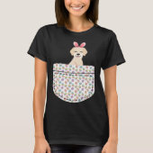 Great Pyrenee Pocket Egg Easter Day Boys Girls Kid Tシャツ (正面)