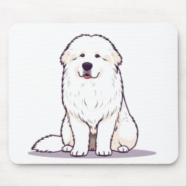 Great Pyrenees マウスパッド