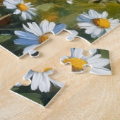 Great Pyrenees Alpine Valley Art ジグソーパズル (側面)