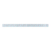 Great Pyrenees Birthday Satin Ribbon in Blue サテンリボン (正面)
