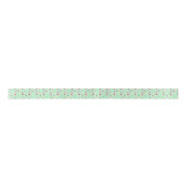 Great Pyrenees Birthday Satin Ribbon in Green サテンリボン (正面)