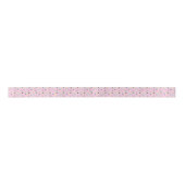 Great Pyrenees Birthday Satin Ribbon in Pink サテンリボン (正面)