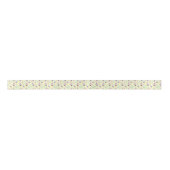 Great Pyrenees Birthday Satin Ribbon in Yellow サテンリボン (正面)