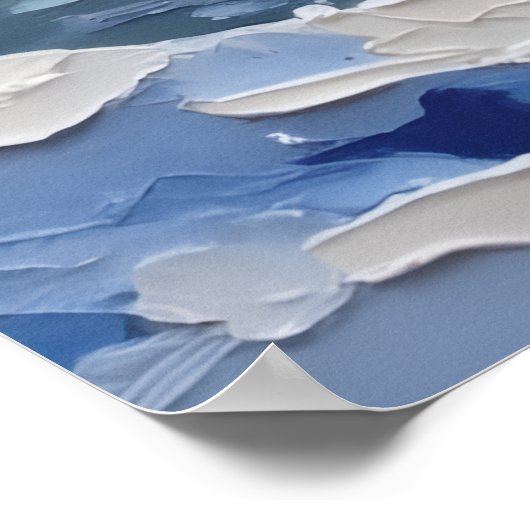 Great Pyrenees Christmas Boat Holiday ポスター (角)