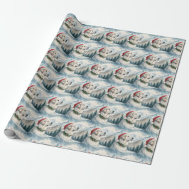 Great Pyrenees Christmas Wrapping Paper ラッピングペーパー